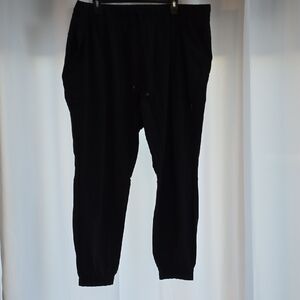 Fabletics Men's Classic Black Joggers